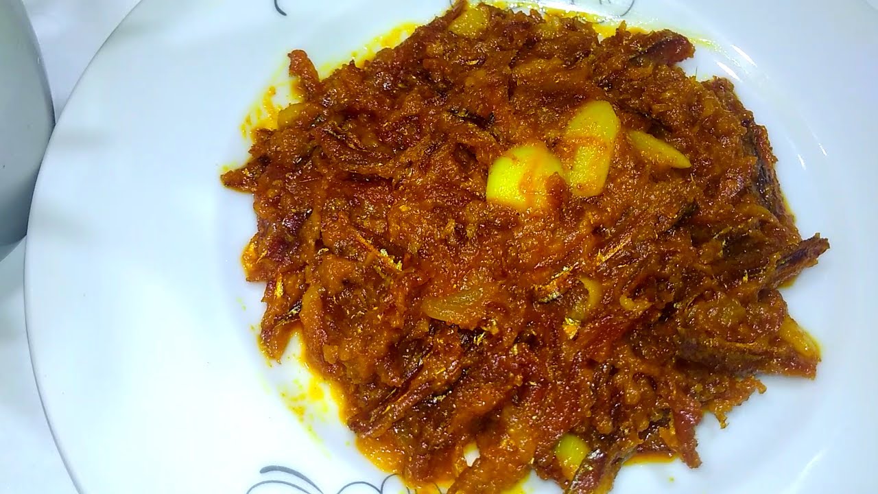 মলা মাছের শুঁটকি ভুনা ||শুঁটকি ভুনা || Mola Shutki Vuna