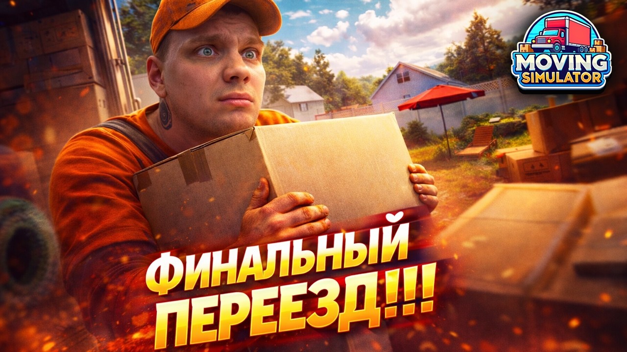 ФИНАЛ ИГРЫ!!! ПОМОГАЮ С ПЕРЕЕЗДОМ К ДЕВУШКЕ МЕЧТЫ!!! (Moving Simulator #8)