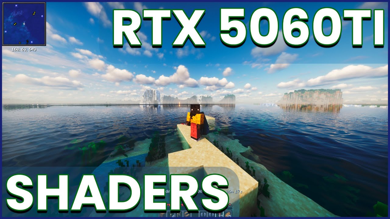 Minecraft RTX 5060 Ti + Shaders ✨ | Prueba de Rendimiento y FPS