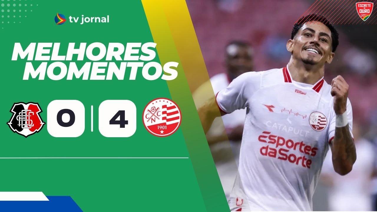 Santa Cruz 0 x 4 Náutico - Melhores Momentos - Campeonato Pernambucano 25.01.25