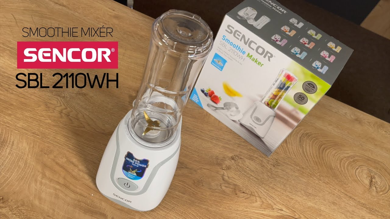 Unboxing Smoothie mixér Sencor SBL 2110WH