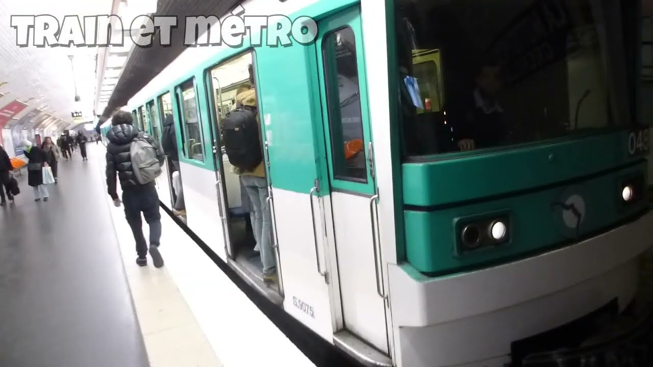 Une journée spécial dans les anciennes rames de paris