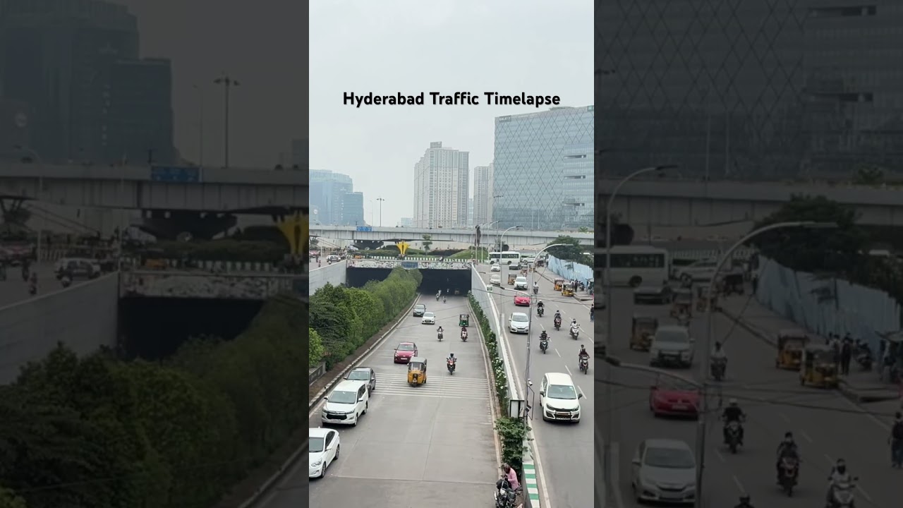 Hyderabad Traffic #hyderabad #telugu #telangana #kcr #brs #cbn #tdp #revanthreddy #timelapse #modi