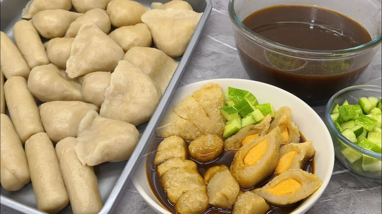 RESEP PEMPEK UDANG REBON LENGKAP DENGAN CUKO NYA YANG ENAK BANGET