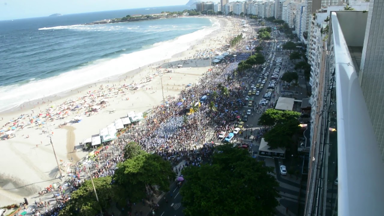 Carnival bloco Rio de Janeiro Copacabana