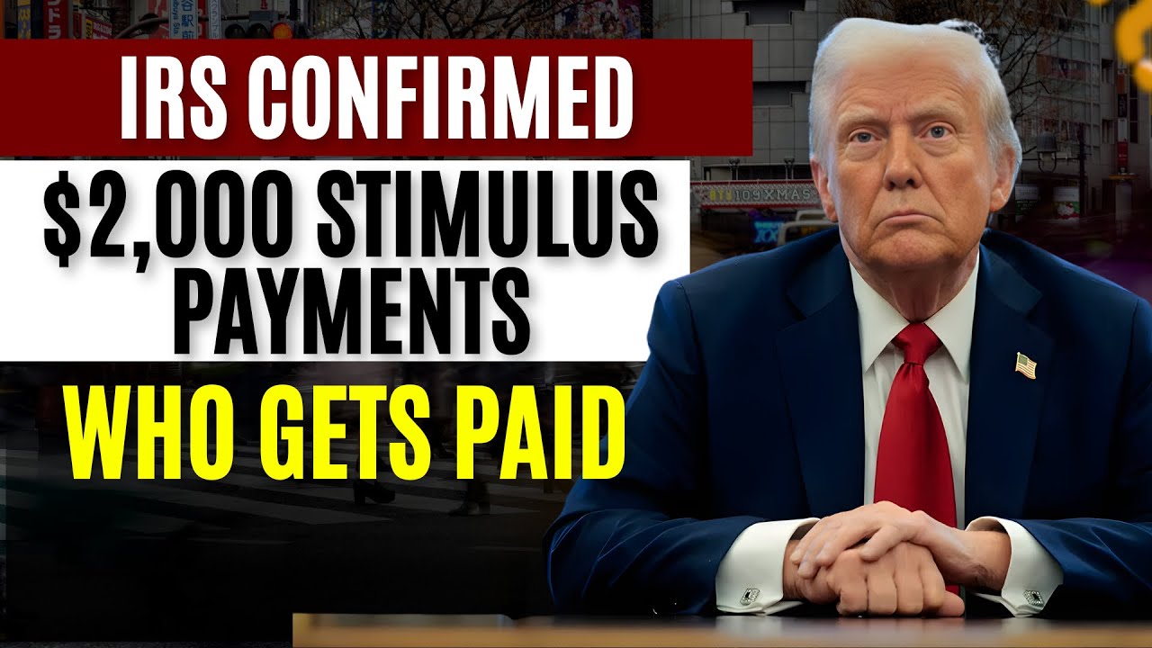 IRS CONFIRMED: $2,000 Stimulus Payments Rolling Out This Month | Who Gets Paid