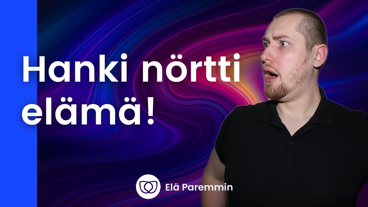 Elämän muuttaminen voi olla tosi vaikeaa (Syrjäytynyt Nörtti edition)
