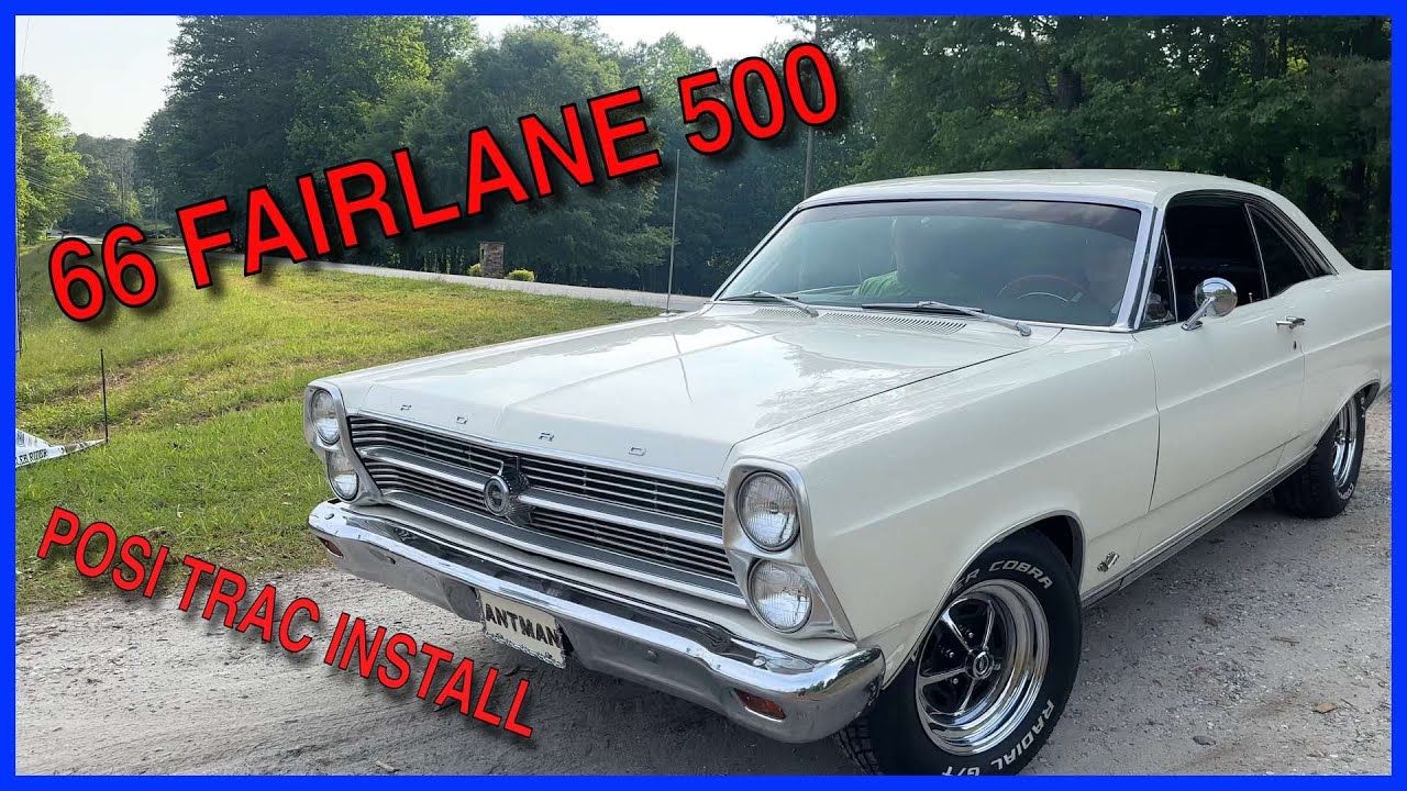 1966 FORD FAIRLANE POSI TRACK INSTALL