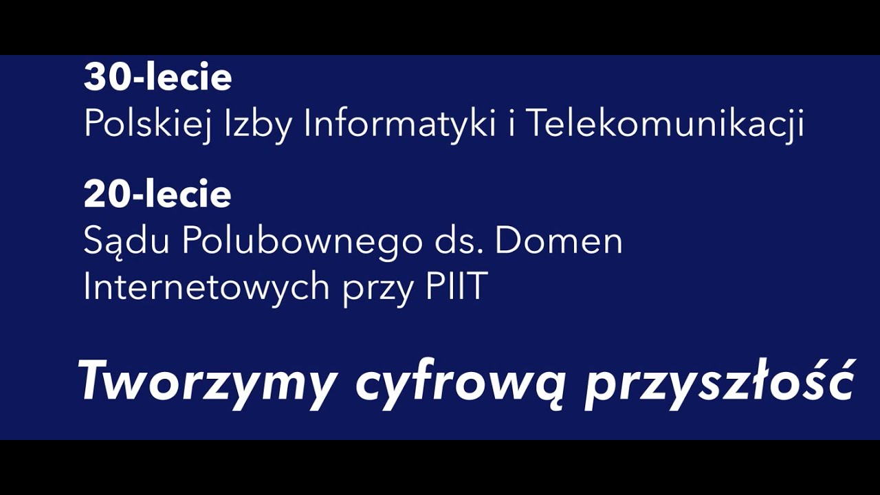 Premiera raportu z okazji 30 - lecia PIIT