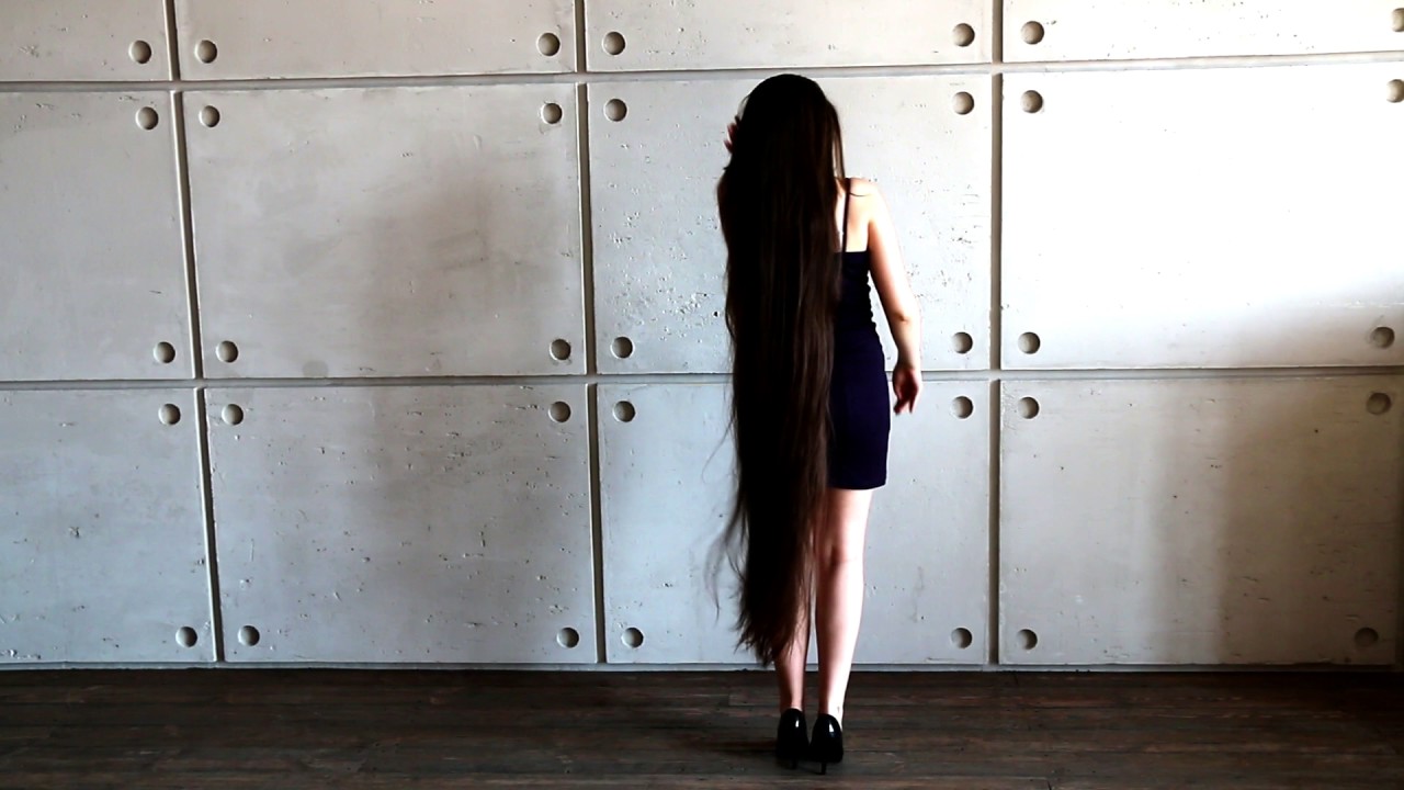 Very long hair. Очень длинные волосы. Яна Сова