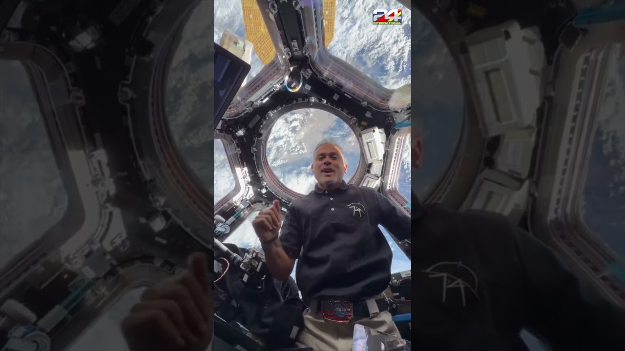 NASA Astronaut Anil Menon Shares His First Message From ISS