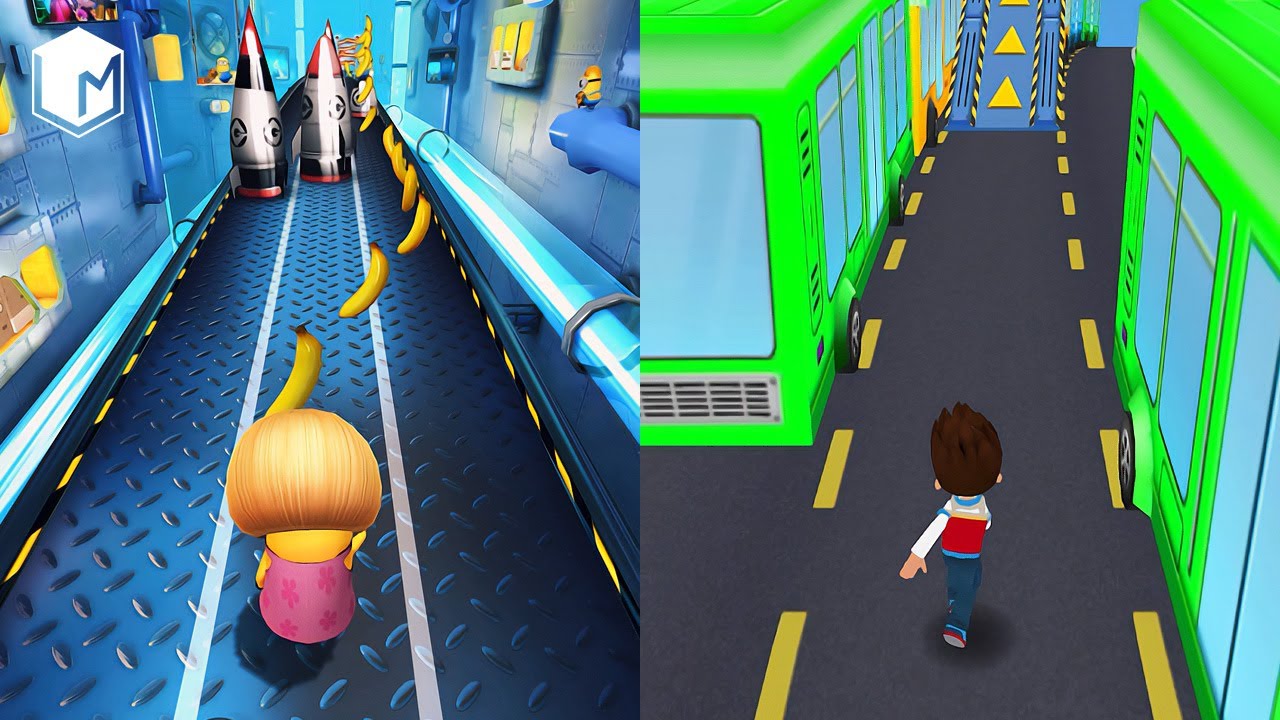 Who is the Best? Кто круче? Minions or Ryder EXE? Subway Surf vs Minion Rush Despicable Me