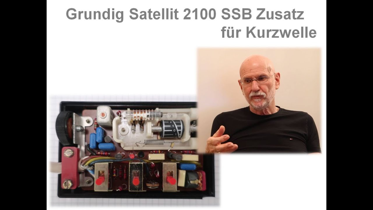 Der Grundig Satellit 2100 – SSB Zusatz für Kurzwelle