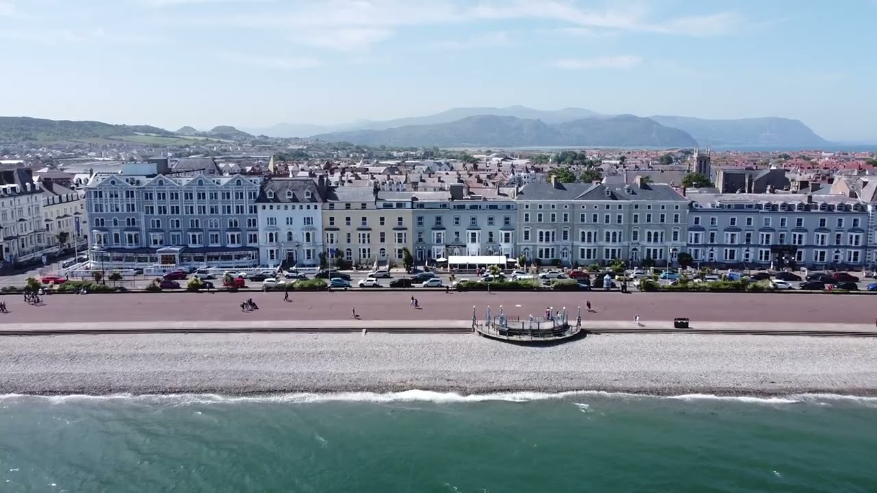 A bird’s eye view of Llandudno and the Little Orme