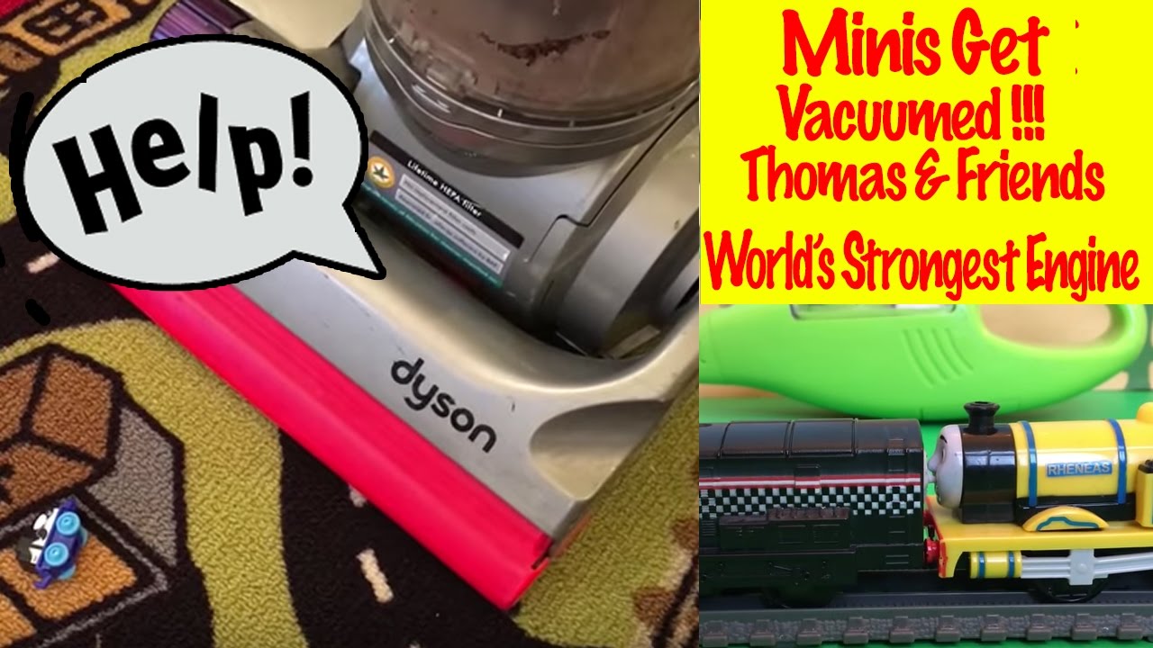 Minis Get Vacuumed - Thomas and Friends World's Strongest Engine