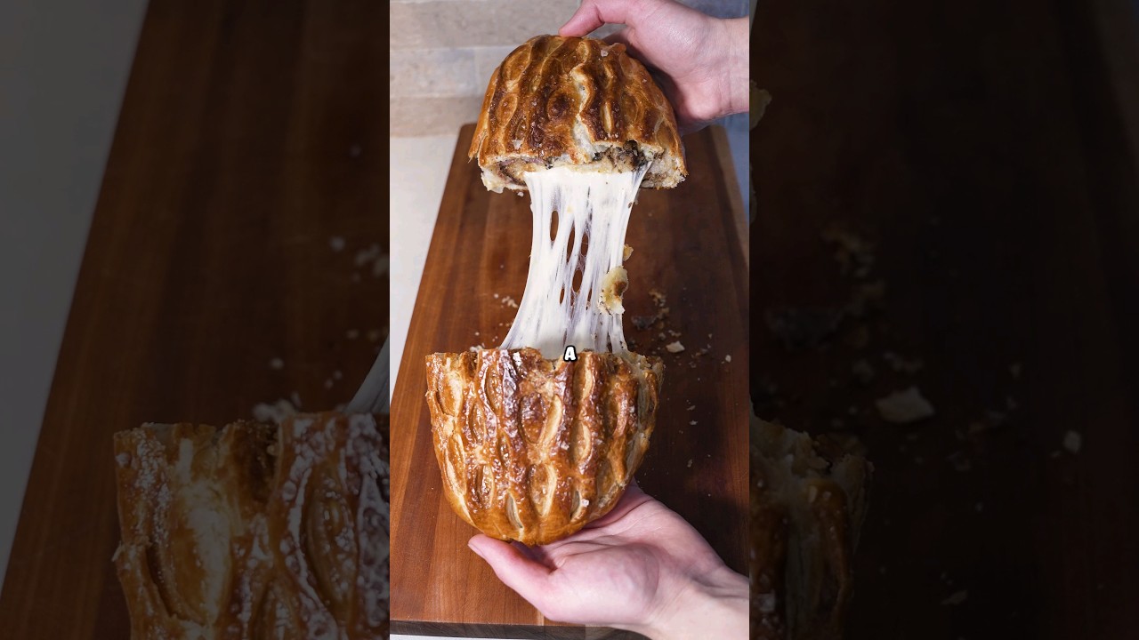Beef Wellington, but I used a grilled cheese sandwich instead of beef