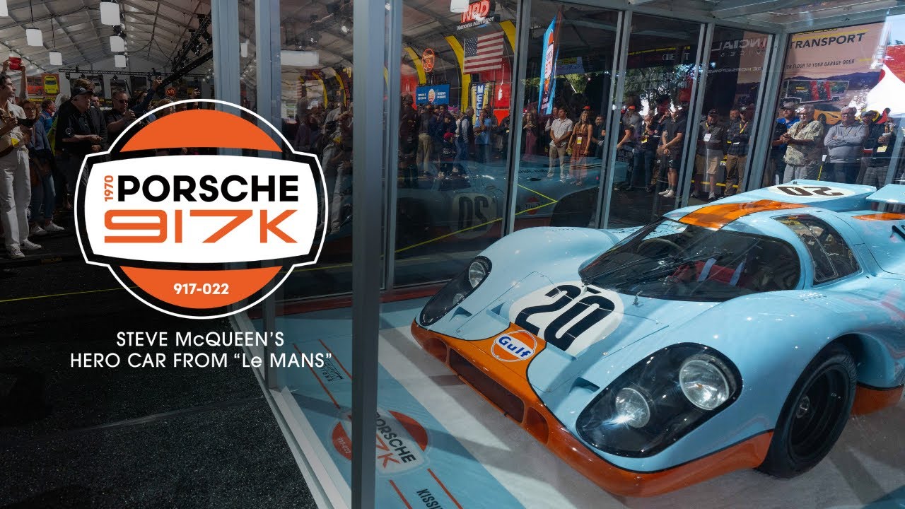 Steve McQueen’s Porsche 917K ‘Le Mans’ Hero Car to be Auctioned at Mecum Kissimmee