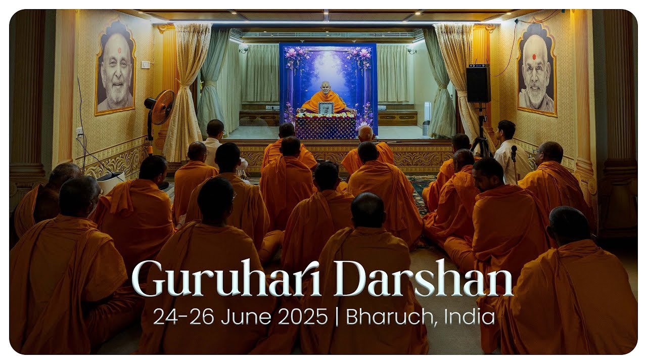 Guruhari Darshan, 24-26 Jun 2025, Bharuch, India
