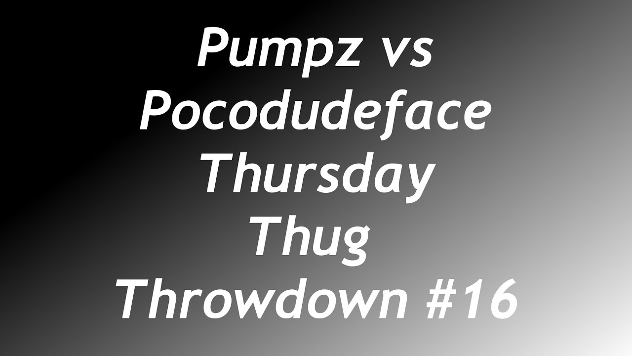 Pumpz (Falco) vs Pocodudeface (Dr. Mario, Pikachu) - SSBM - Thursday Thug Throwdown #16 RR