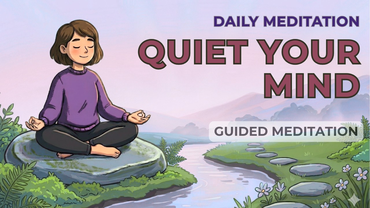 10 Minute Meditation to Quiet Your Mind & Still Internal Chatter | Daily Meditation
