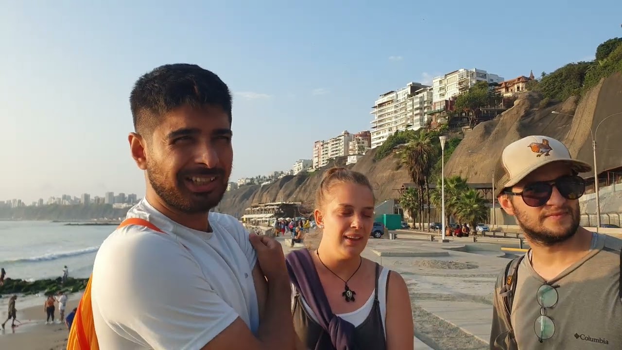 GÖKHAN YILDIRIM,EGEM VE FURKAN KUMKAYA PERUDA... BU GÜZEL İNSANLARLA BARRANCO SAHILINDEYDİK...