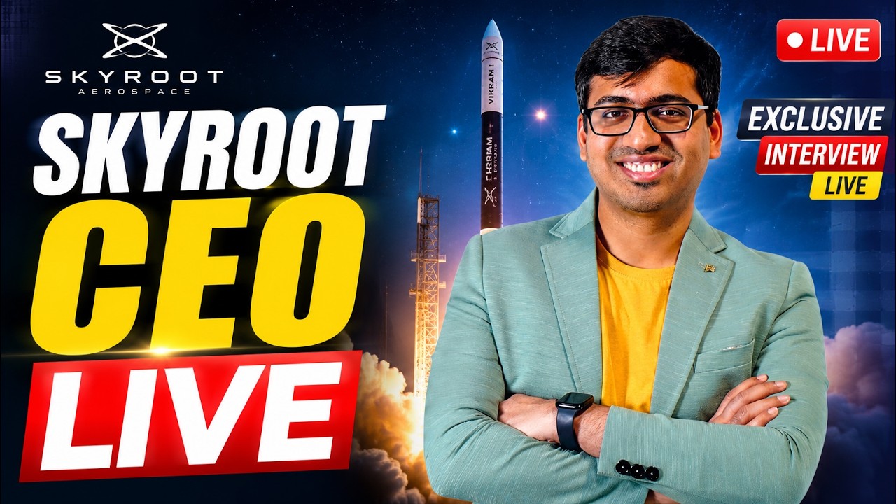 LIVE: Skyroot CEO Pawan Chandana After Historic Vikram-1 Launch | NDTV Profit Exclusive Interview