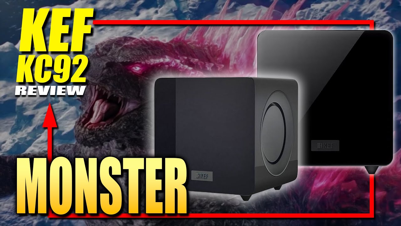 KEF KC92 Home Theater Subwoofer Review & Demo