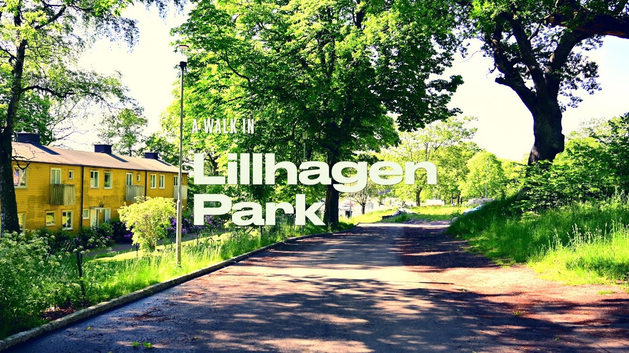 A Walk in Lillhagen Park   HD 1080p