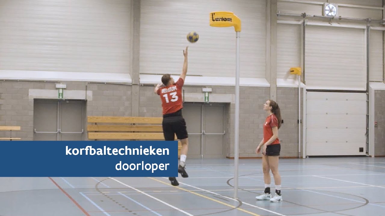 Korfbal, technieken : Doorloper (Theoretische inleiding)