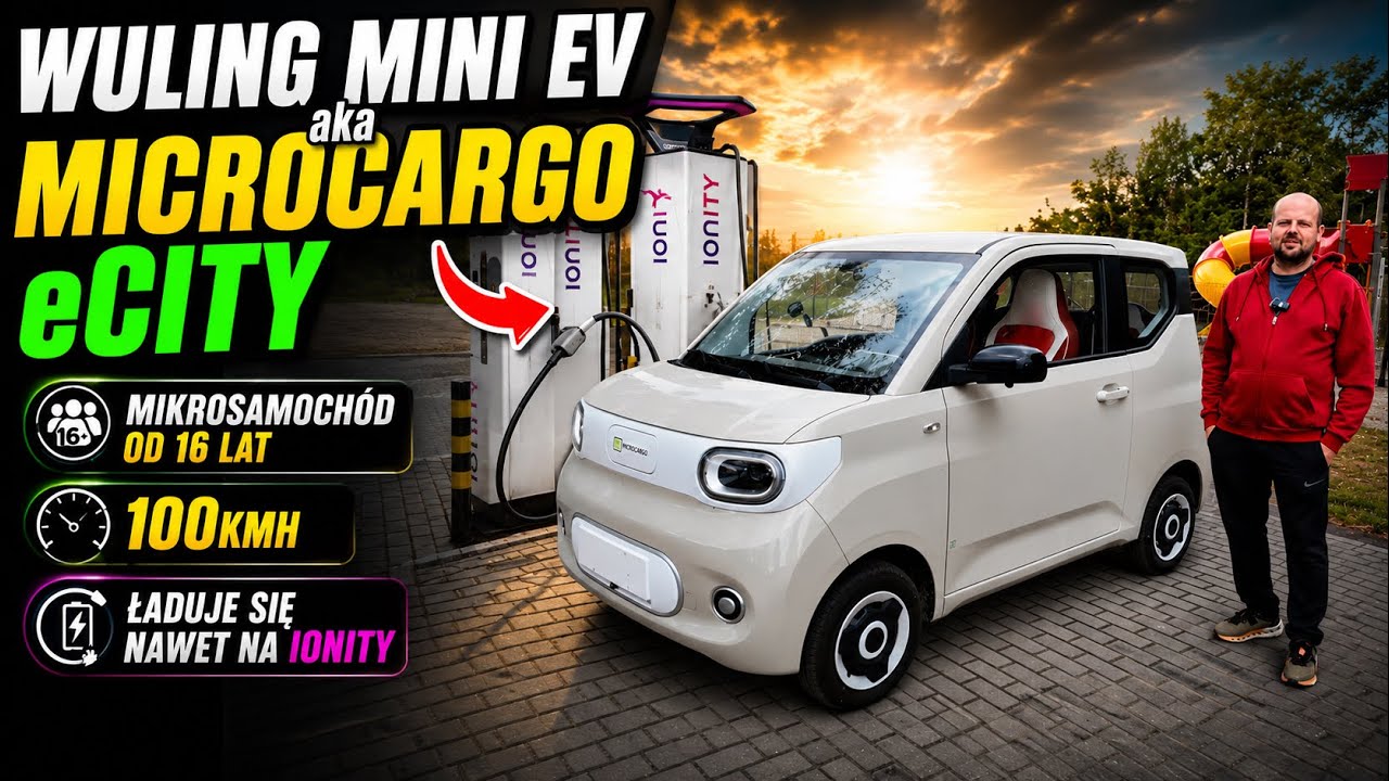 Wuling Mini EV w Europie! Autko na kategorię B1 (L7e) - najlepszy w swojej klasie