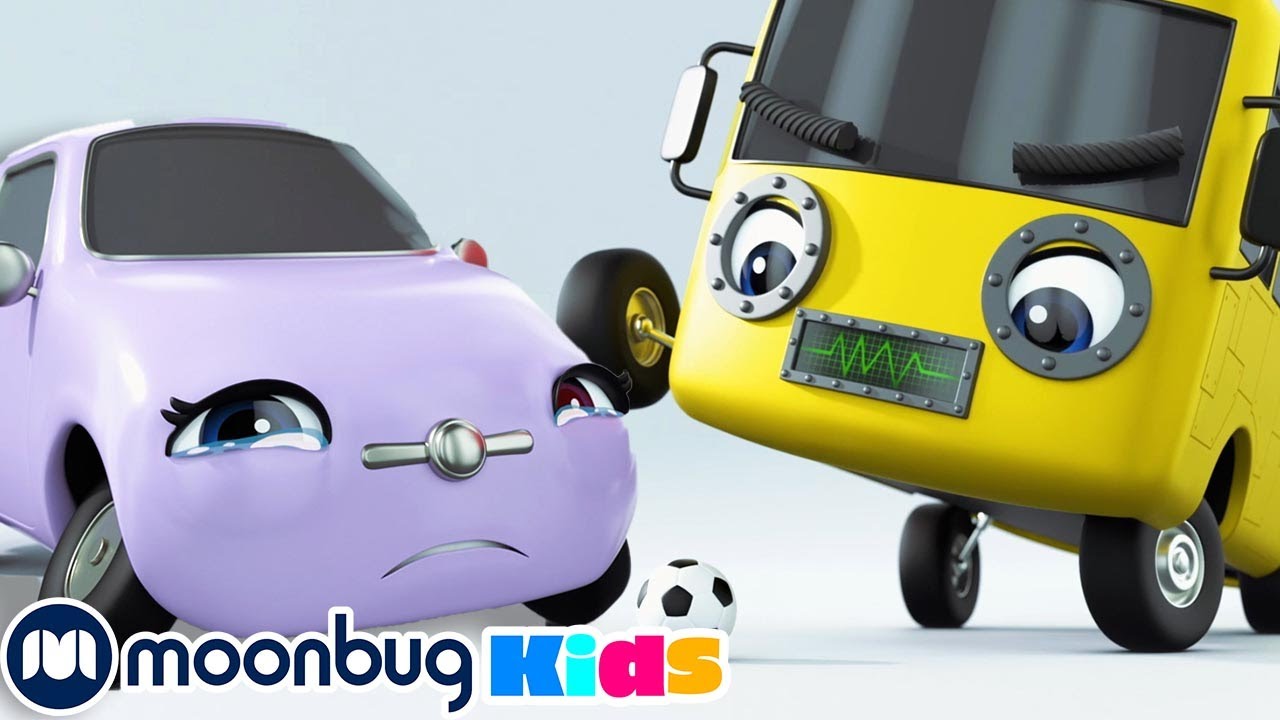 Buster der Roboter | Go Buster ! | Bajki i piosenki dla dzieci! | Moonbug Kids po polsku