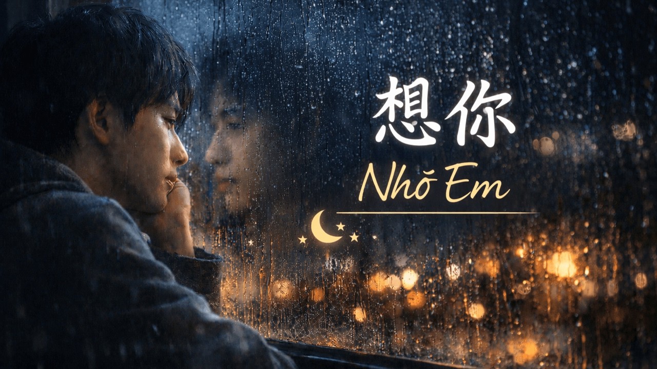Nhớ Em | 想你 | Nhạc Hoa Buồn Nhẹ Nhàng Đêm Mưa