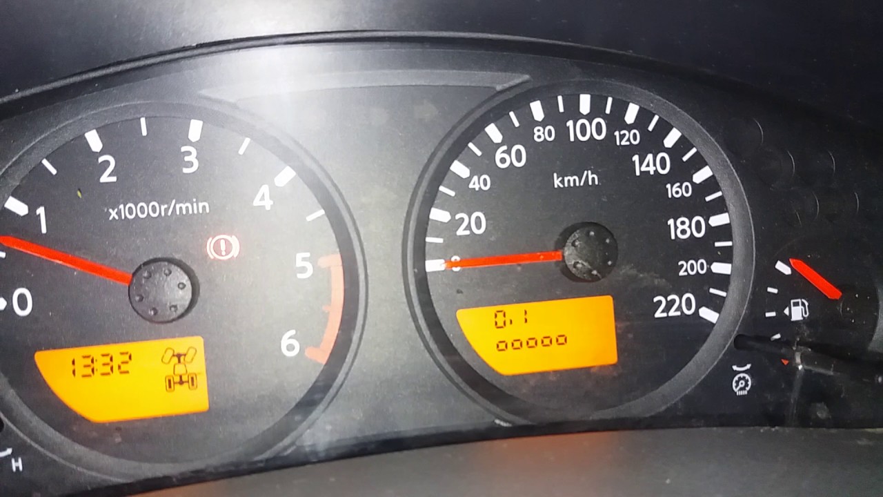 Nissan Frontier SE 2011/2011 Manual - Luz de Manutenção