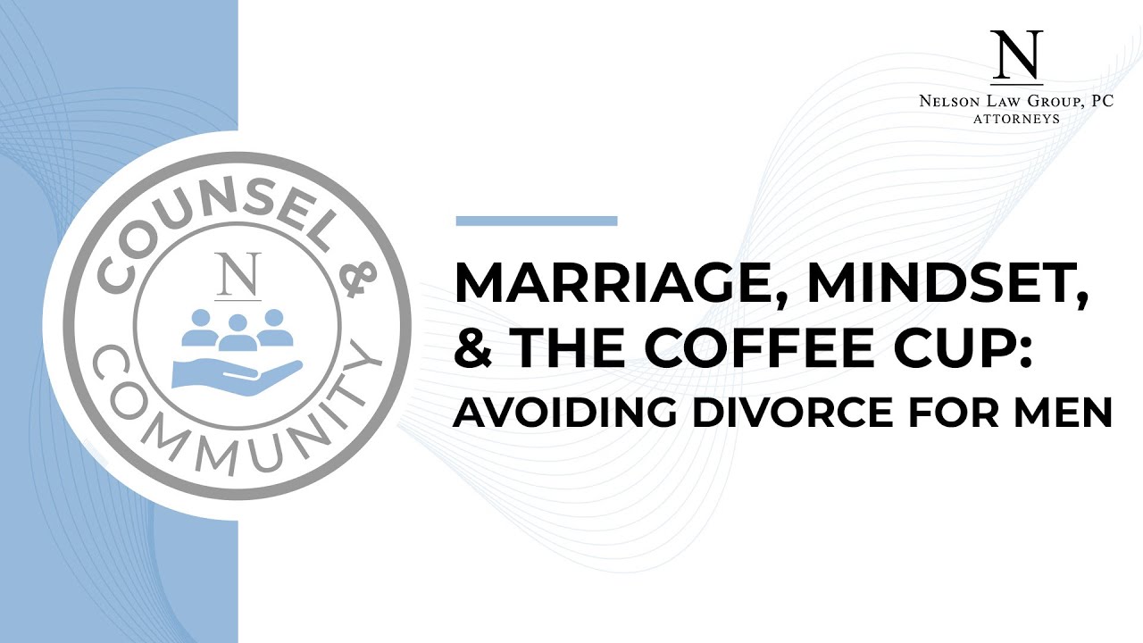 Marriage Mindset and the Coffee Cup: Avoiding Divorce for Men