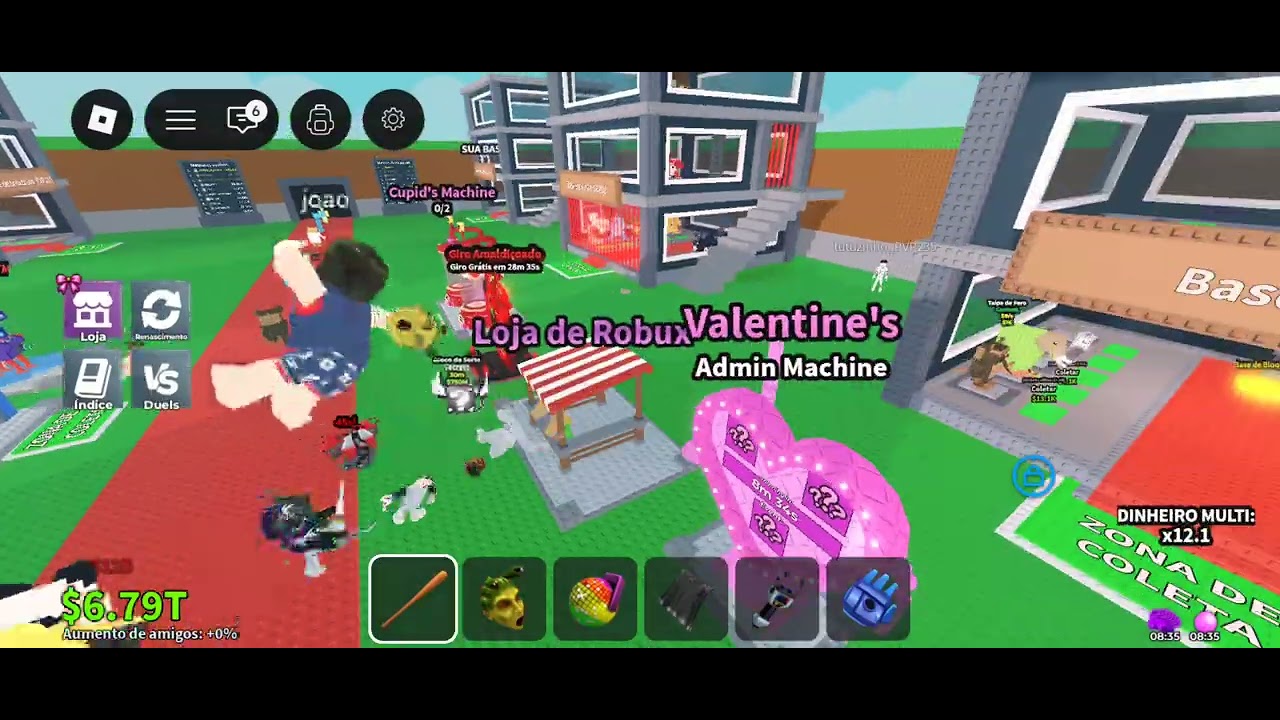 A confusão da Lucky Block Secreta
