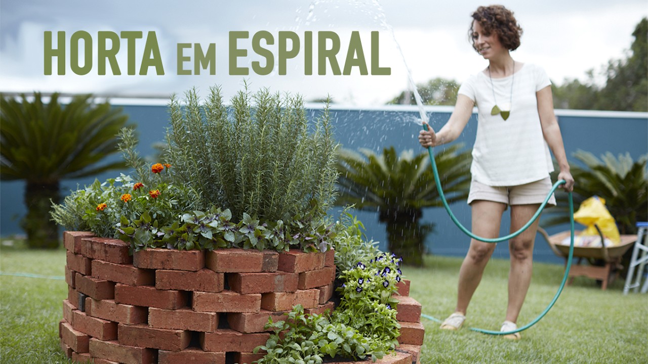 MELHOR HORTA para FAZER em CASA: método fácil