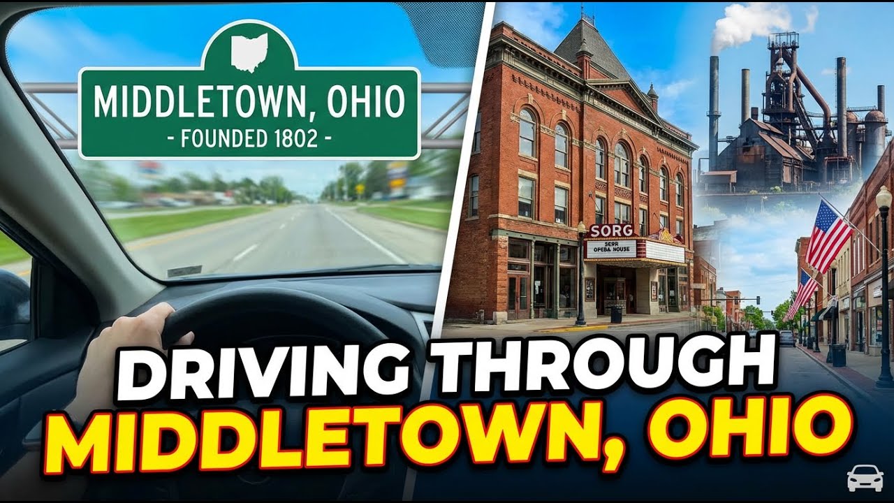 Driving through Middletown, Ohio
