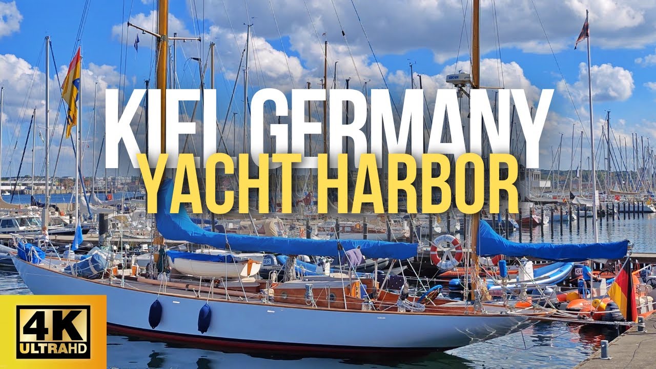 Scenic Walk Through Kiel's Yacht Harbour & Hörn Bridge - A Serene Waterfront Experience