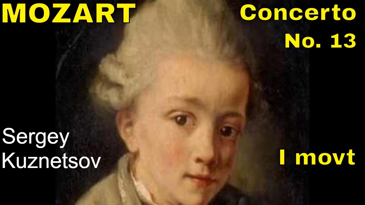 Mozart, piano concerto No. 13 in C major K. 415, 1st movt - Allegro (Sergey Kuznetsov)