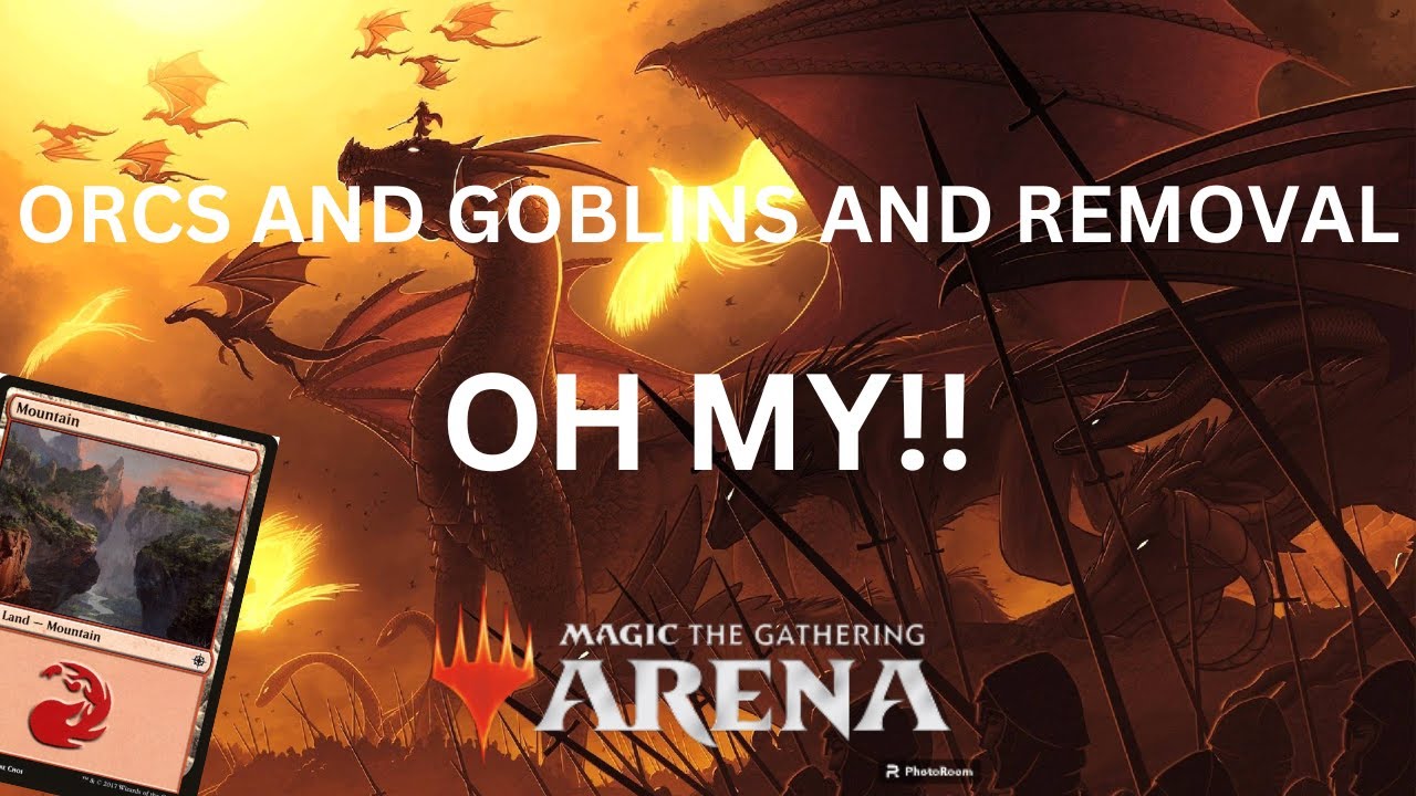 THIS Deck Has Possibilities FOR Sure! Mono Red Fast Paced And FUN! #mtga #magicthegathering #tcg