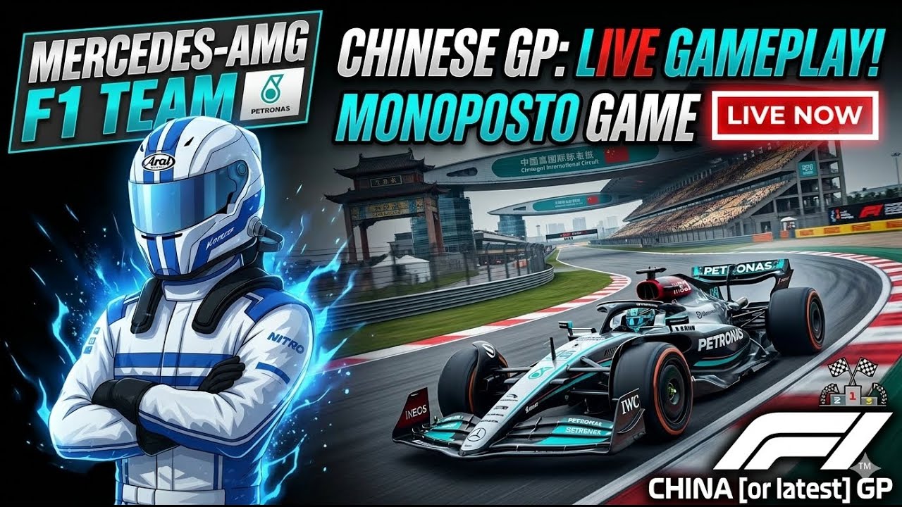 Chinese Grand Prix F1 race mobile gameplay