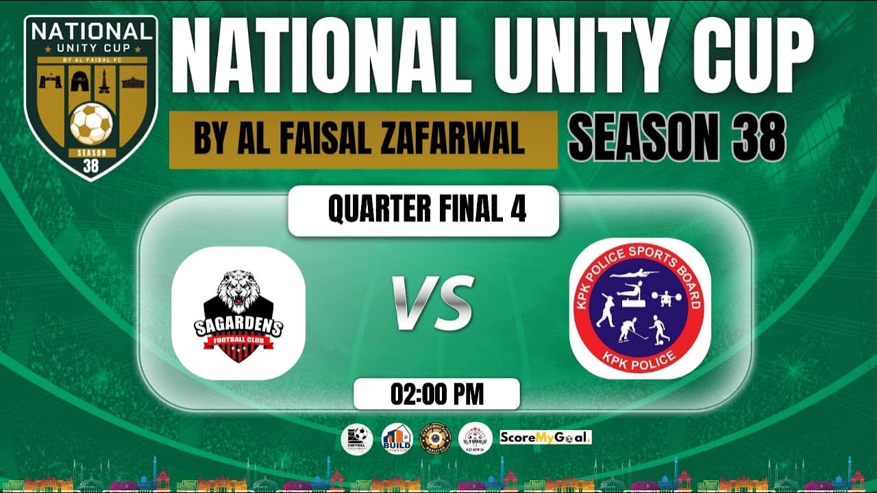 KP POLICE VS SA GARDAN |4TH QUARTERFINAL |NATIONAL UNITY CUP 2025|SEASON 38|