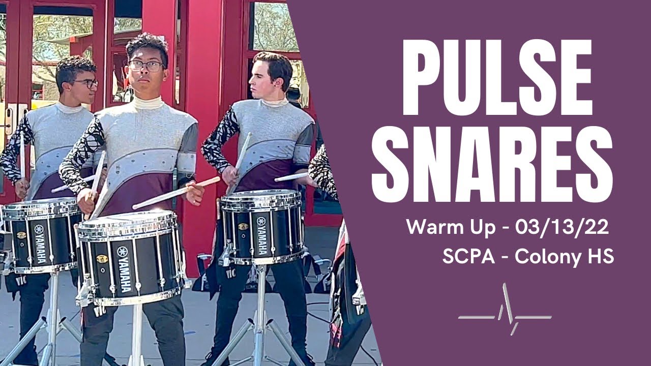 Pulse Percussion 2022 - Snare Focus (Warm Up)