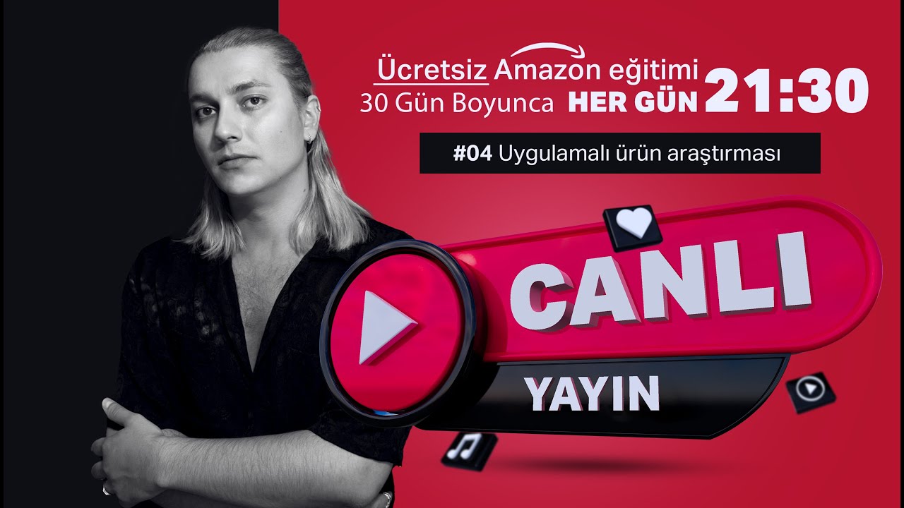 Amazon FBA Ürün Bulmak - CANLI UYGULAMALI - 30 GÜN BOYUNCA CANLI YAYINDAYIZ - AMAZON EĞİTİMİ #4