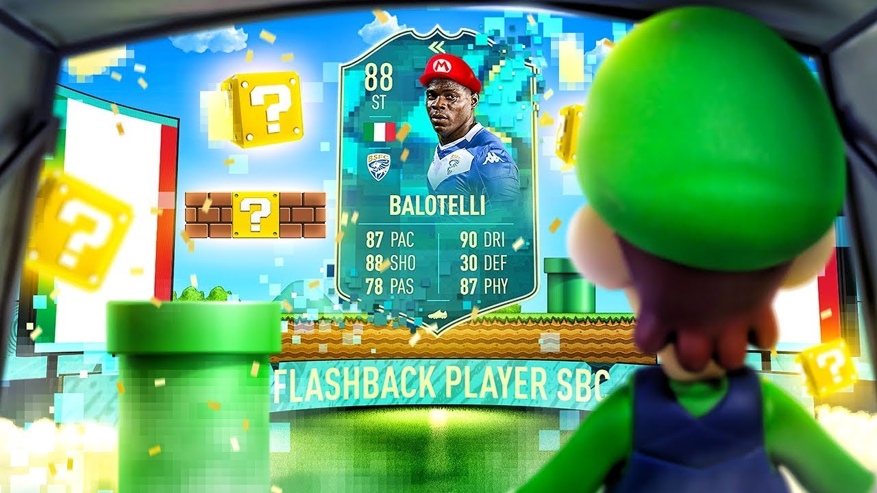 IS HE SUPER MARIO?! 88 FLASHBACK BALOTELLI PLAYER REVIEW! FIFA 20 Ultimate Team
