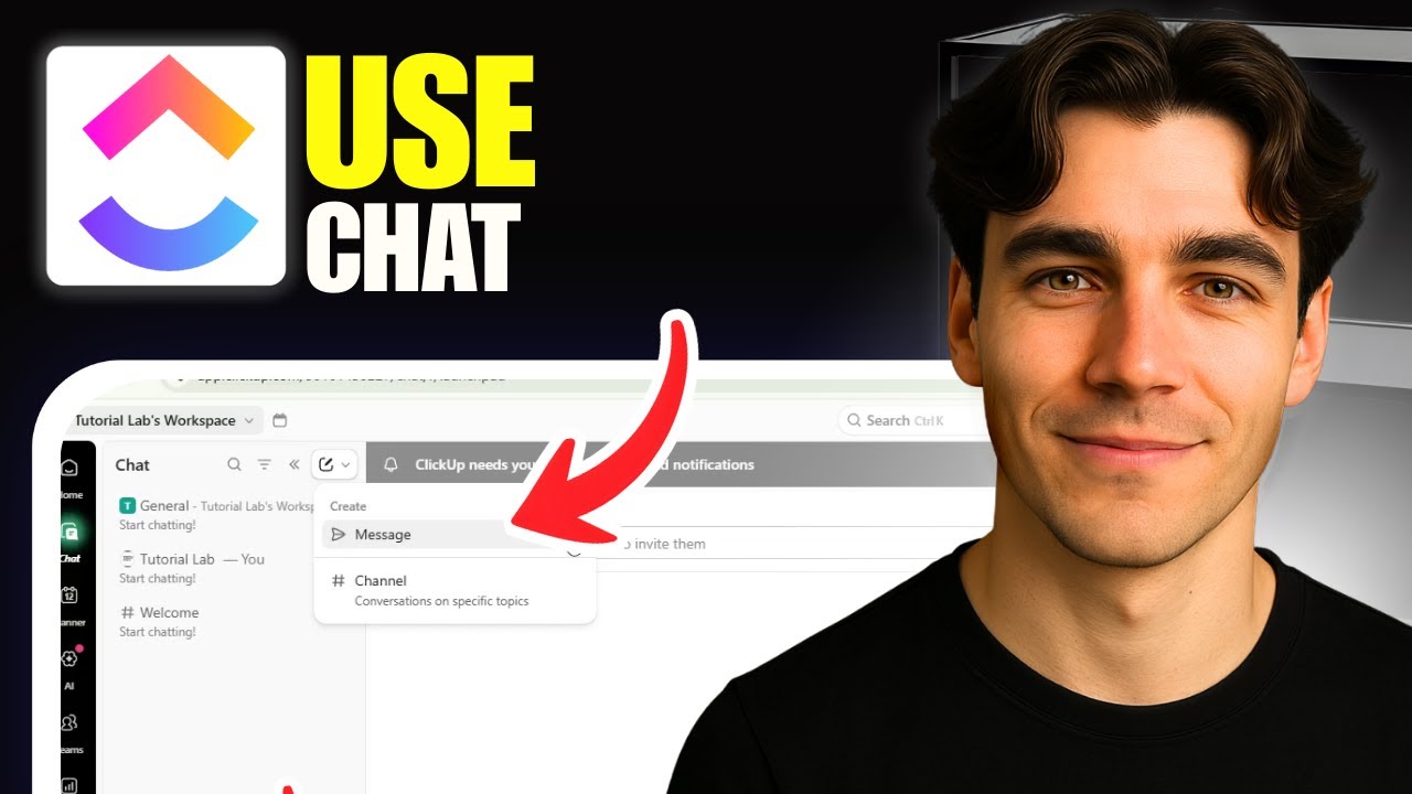 How To Use Chat On ClickUp (Tutorial 2026)