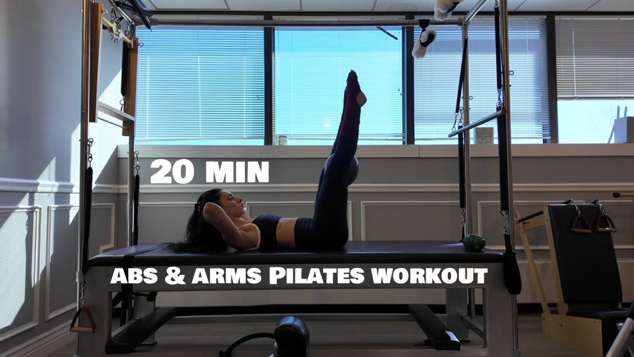 20 MIN abs + arms Pilates Workout  / all levels / optional props / at-home class