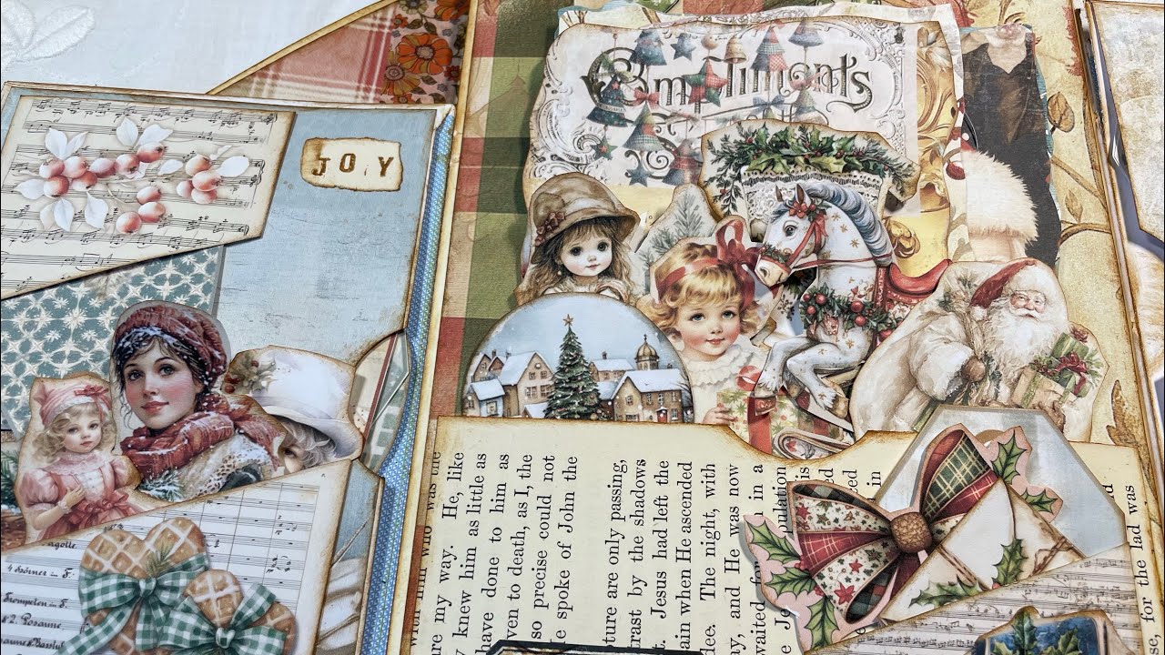 #AcraftersChristmasHop — ВЕСЕЛАЯ ПАПКА-КОНВЕРТ