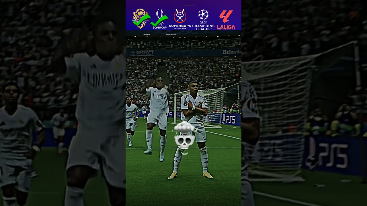 Mbappe's prime in real madrid #football #edit