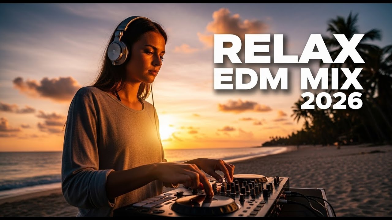 Smooth EDM Steady Atmosphere | Chill Electronic Music for Work